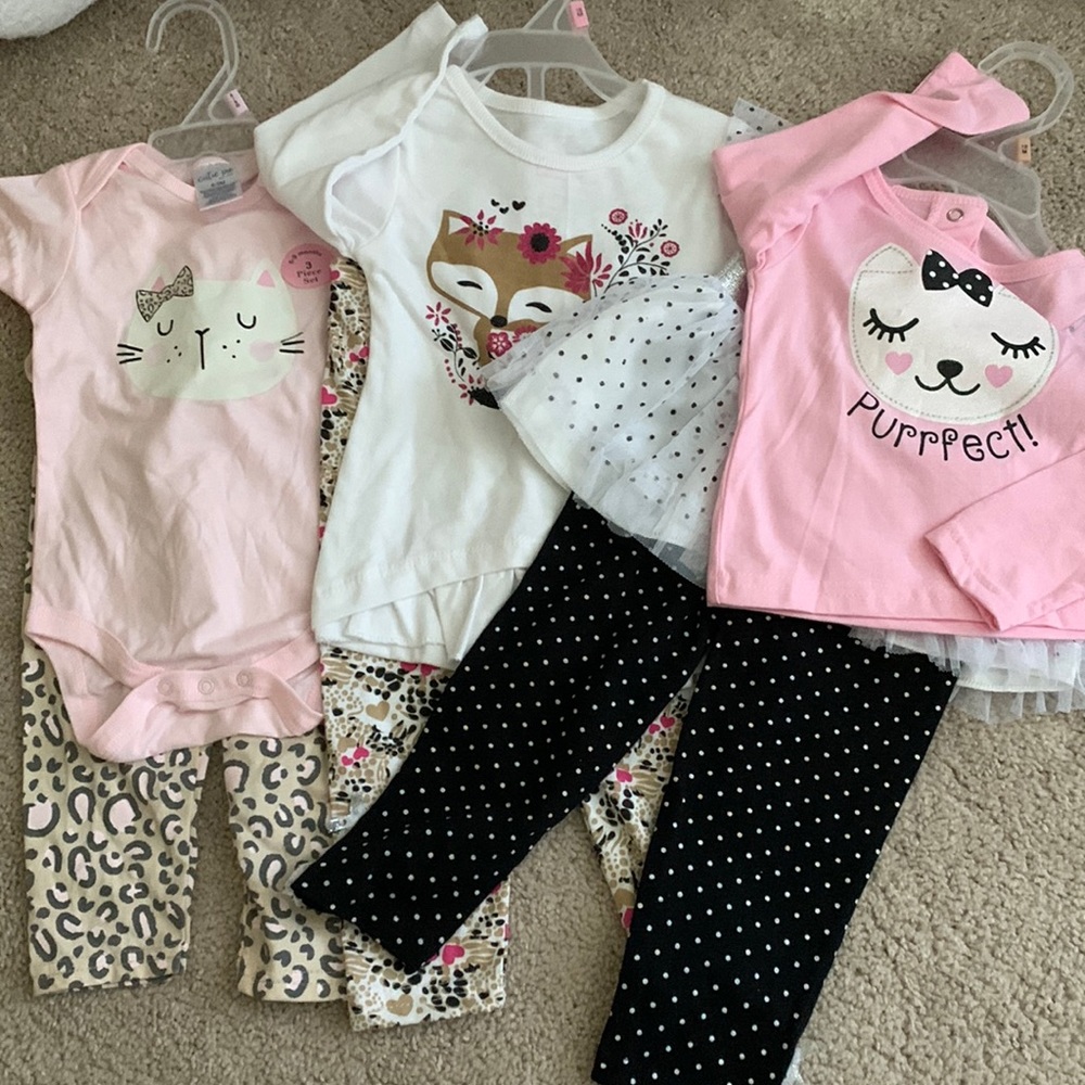 3 NWT Girl Outfits